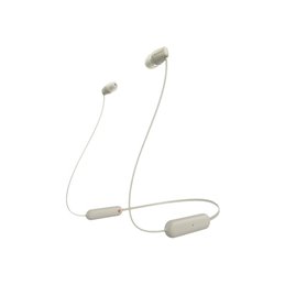 Sony WI-C100 Kabellose In-Ear-Kopfhörer Beige WIC100C.CE7 fra buy2say.com! Anbefalede produkter | Elektronik online butik
