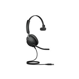 Jabra Evolve2 40 SE USB-A MS Mono Wired Headset Black 24189-899-999 von buy2say.com! Empfohlene Produkte | Elektronik-Online-Sho