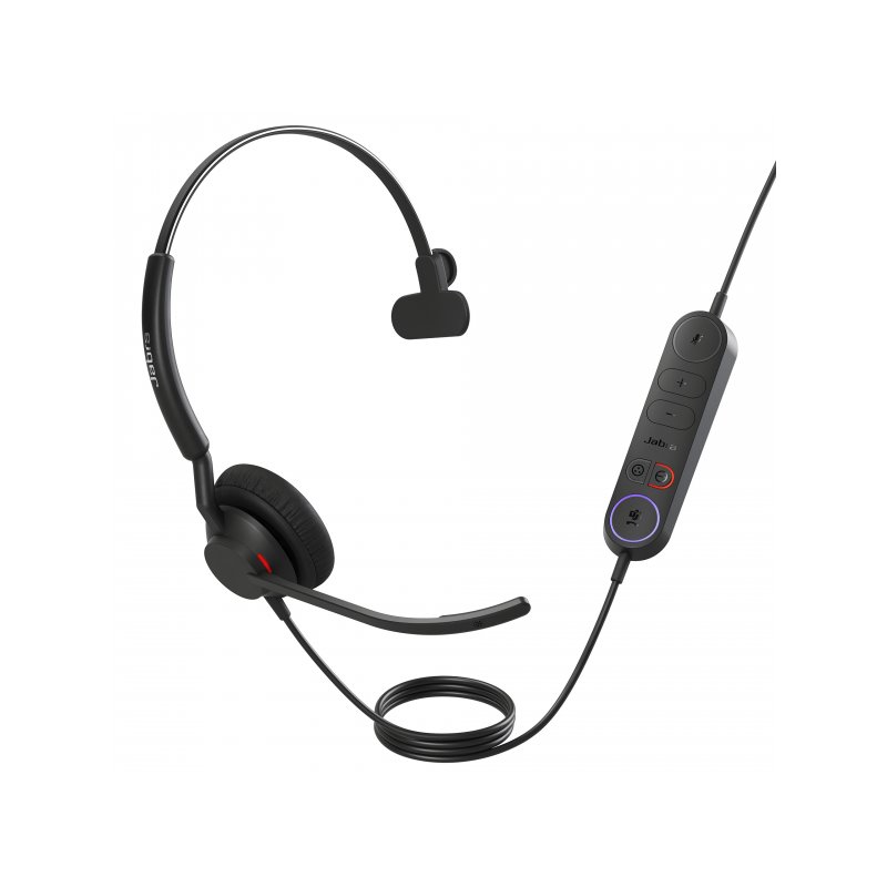 Jabra Engage 40 Inline Link Mono USB-C MS Wired Headset Black 4093-413-299 alkaen buy2say.com! Suositeltavat tuotteet | Elektron