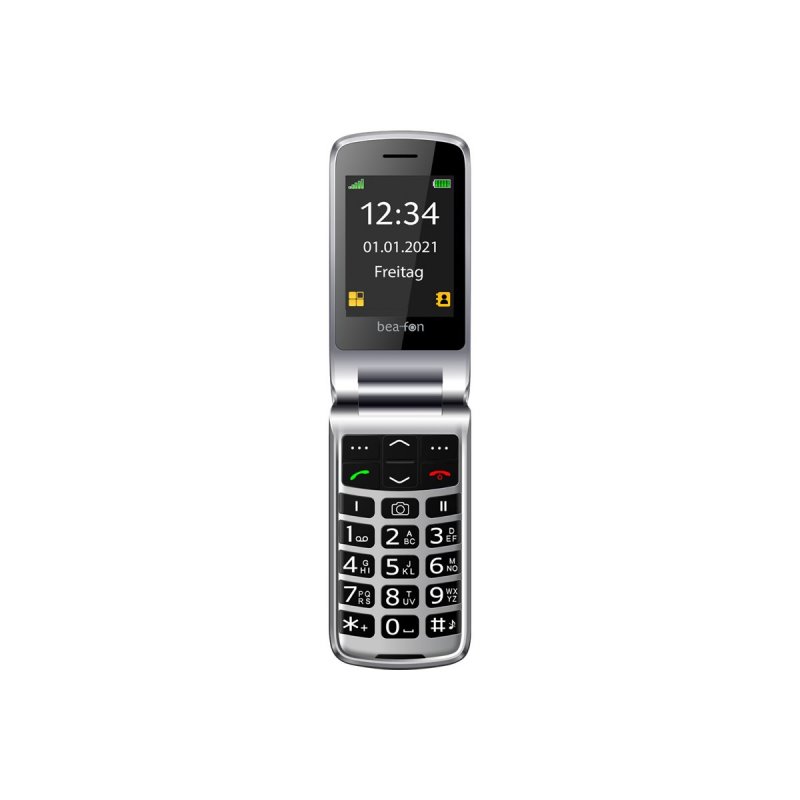 Beafon SL645 Plus Silver Line Feature Phone Black/Silver SL645plus_EU001B alkaen buy2say.com! Suositeltavat tuotteet | Elektroni