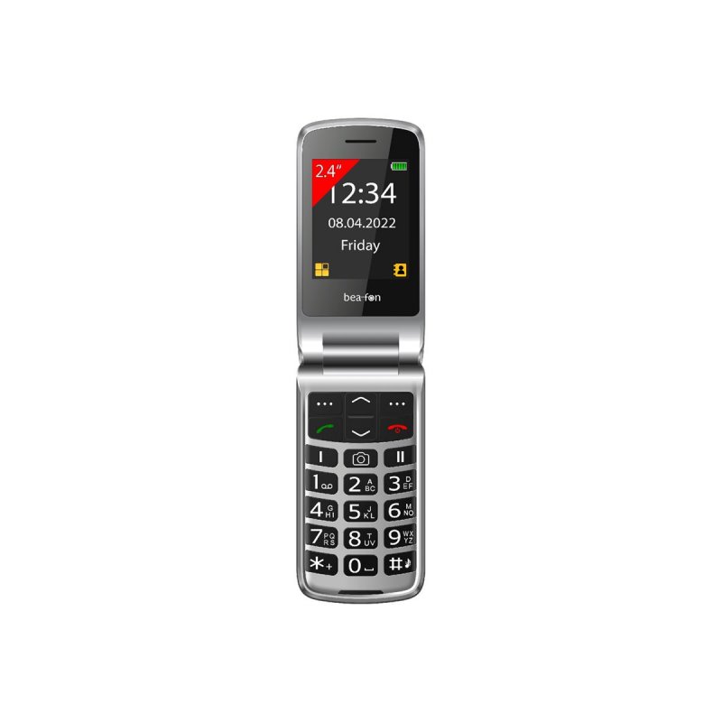 Beafon Silver Line SL605 Feature Phone Black/Silver SL605_EU001B от buy2say.com!  Препоръчани продукти | Онлайн магазин за елект