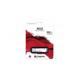 Kingston 250GB SSD NV2 M.2 2280 PCIe 4.0 NVMe SNV2S/250G from buy2say.com! Buy and say your opinion! Recommend the product!