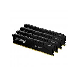 Kingston Fury 128GB(4x32GB) DDR5 5200MT/s CL40 Black XMP KF552C40BBK4-128 alkaen buy2say.com! Suositeltavat tuotteet | Elektroni