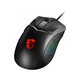 MSI Gaming Black (Right-hand) S12-0402180-C54 Clutch Mouse GM51 Lightweight