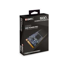 Emtec Intern SSD X300 512GB M.2 2280 SATA 3D NAND 2200MB/sec ECSSD512GX300 fra buy2say.com! Anbefalede produkter | Elektronik on