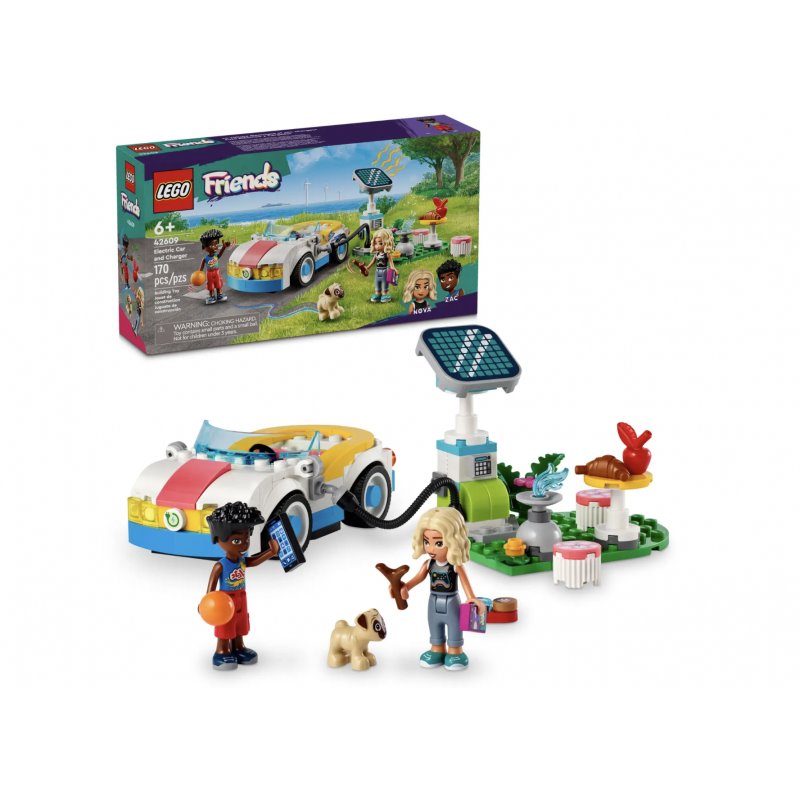 LEGO Friends - Electric Car and Charger (42609) från buy2say.com! Anbefalede produkter | Elektronik online butik