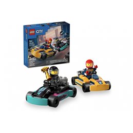 LEGO City - Go-Karts and Race Drivers (60400) fra buy2say.com! Anbefalede produkter | Elektronik online butik