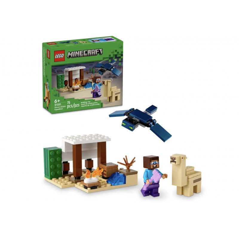 LEGO Minecraft - Steve\'s Desert Expedition (21251) från buy2say.com! Anbefalede produkter | Elektronik online butik