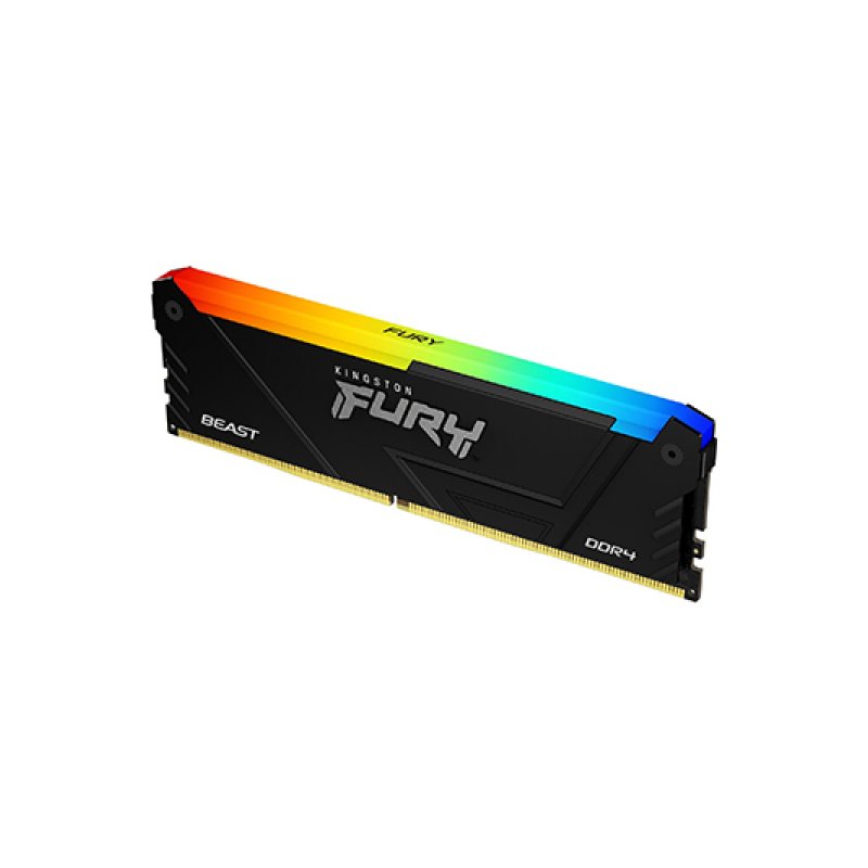 Kingston Fury 32GB(1x32GB) DDR4 3200MT/s CL16 RGB Black XMP KF432C16BB2A/32 fra buy2say.com! Anbefalede produkter | Elektronik o
