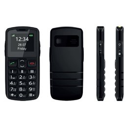 Beafon Silver Line SL230 Feature Phone Black SL230_EU001B från buy2say.com! Anbefalede produkter | Elektronik online butik