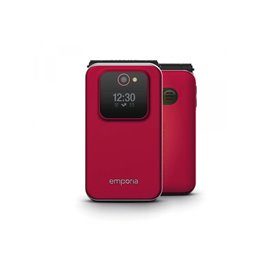 Emporia emporiaJOY 128MB Flip Feature Phone Red V228_001_R alkaen buy2say.com! Suositeltavat tuotteet | Elektroniikan verkkokaup