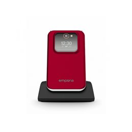 Emporia emporiaJOY 128MB Flip Feature Phone Red V228_001_R von buy2say.com! Empfohlene Produkte | Elektronik-Online-Shop