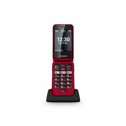 Emporia emporiaJOY 128MB Flip Feature Phone Red V228_001_R from buy2say.com! Buy and say your opinion! Recommend the product!