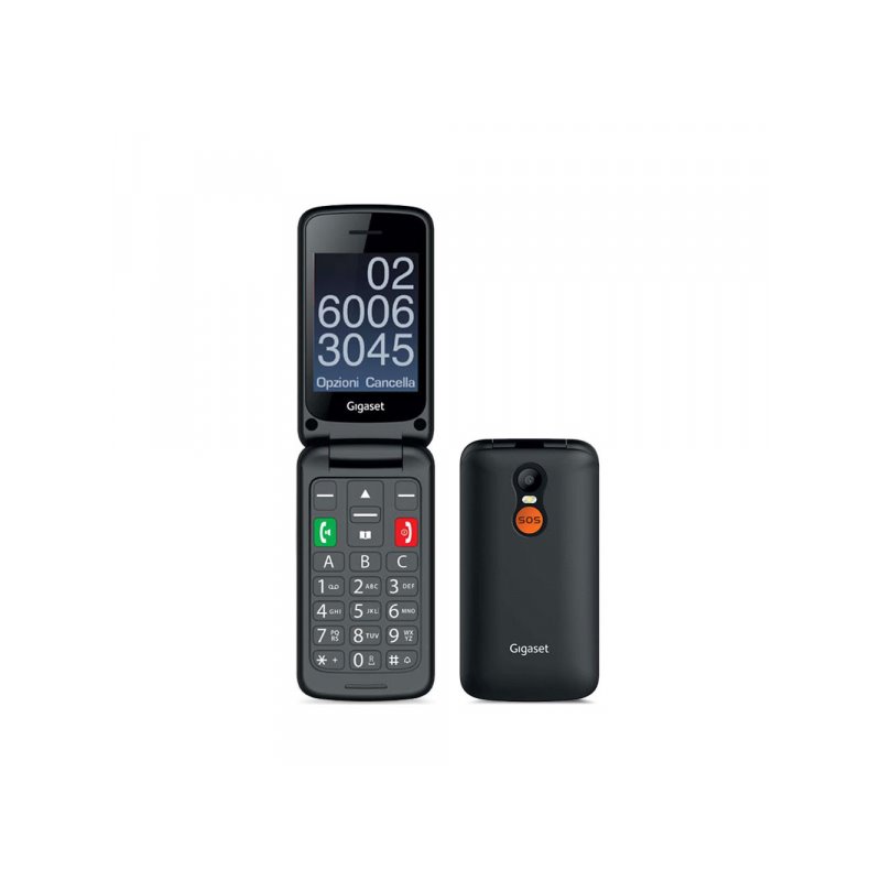 Gigaset GL590 Feature Phone 32MB Dual Sim Black S30853-H1178-R102 от buy2say.com!  Препоръчани продукти | Онлайн магазин за елек