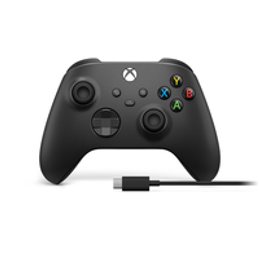 Microsoft Xbox Series X Controller incl. USB-C Cable carbon black 1V8-00002 fra buy2say.com! Anbefalede produkter | Elektronik o