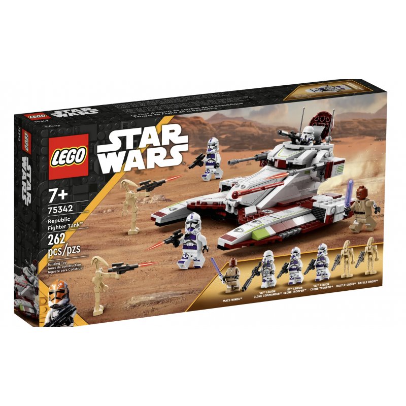 LEGO Star Wars - Republic Fighter Tank (75342) от buy2say.com! Препоръчани продукти | Онлайн магазин за електроника LEGO Star Wars - Republic Fighter Tank (75342) от buy2say.com! Препоръчани продукти | Онлайн магазин за електроника