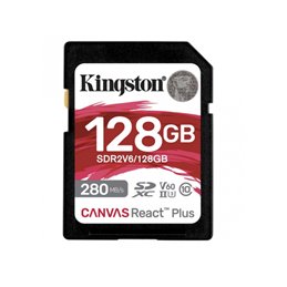 Kingston 128GB Canvas React Plus SDXC SDR2V6/128GB von buy2say.com! Empfohlene Produkte | Elektronik-Online-Shop