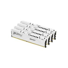 Kingston Fury 128GB (4x32GB) DDR5 5200MT/s CL40 XMP White KF552C40BWK4-128 alkaen buy2say.com! Suositeltavat tuotteet | Elektron