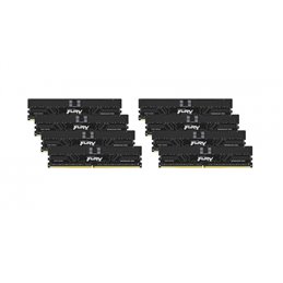 Kingston Fury Pro DDR5 128GB (8x16GB) 6000MHz 288-pin DIMM Black KF560R3 от buy2say.com!  Препоръчани продукти | Онлайн магазин 