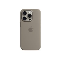 Apple iPhone 15 Pro Silicone Case Clay MT1E3ZM/A от buy2say.com!  Препоръчани продукти | Онлайн магазин за електроника