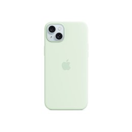 Apple iPhone 15 Plus Silicone Case MagSafe Soft Mint MWNG3ZM/A от buy2say.com!  Препоръчани продукти | Онлайн магазин за електро