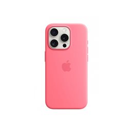 Apple iPhone 15 Pro Silicone Case MagSafe Pink MWNJ3ZM/A fra buy2say.com! Anbefalede produkter | Elektronik online butik