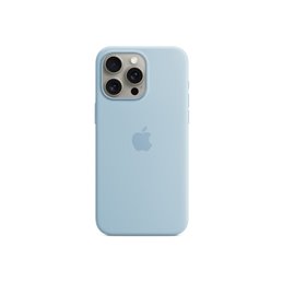 Apple iPhone 15 Max Silicone Case MagSafe Blue MWNR3ZM/A fra buy2say.com! Anbefalede produkter | Elektronik online butik