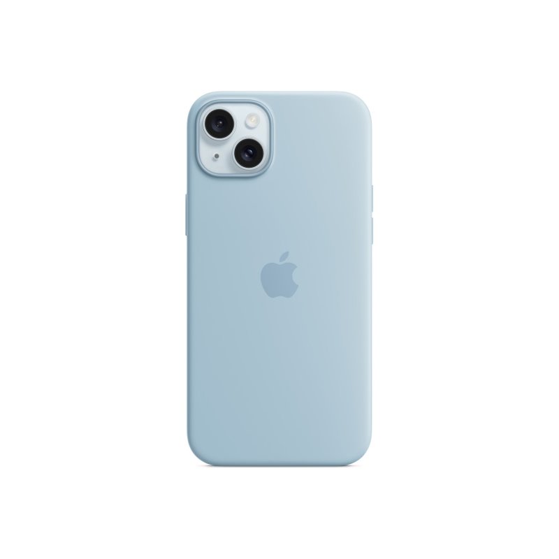 Apple iPhone 15 Plus Silicone Case MagSafe Blue MWNH3ZM/A fra buy2say.com! Anbefalede produkter | Elektronik online butik