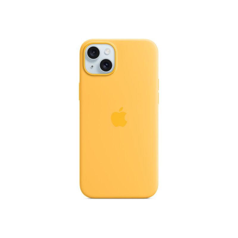 Apple iPhone 15 Plus Silicone Case MagSafe Sunshine MWNF3ZM/A от buy2say.com!  Препоръчани продукти | Онлайн магазин за електрон