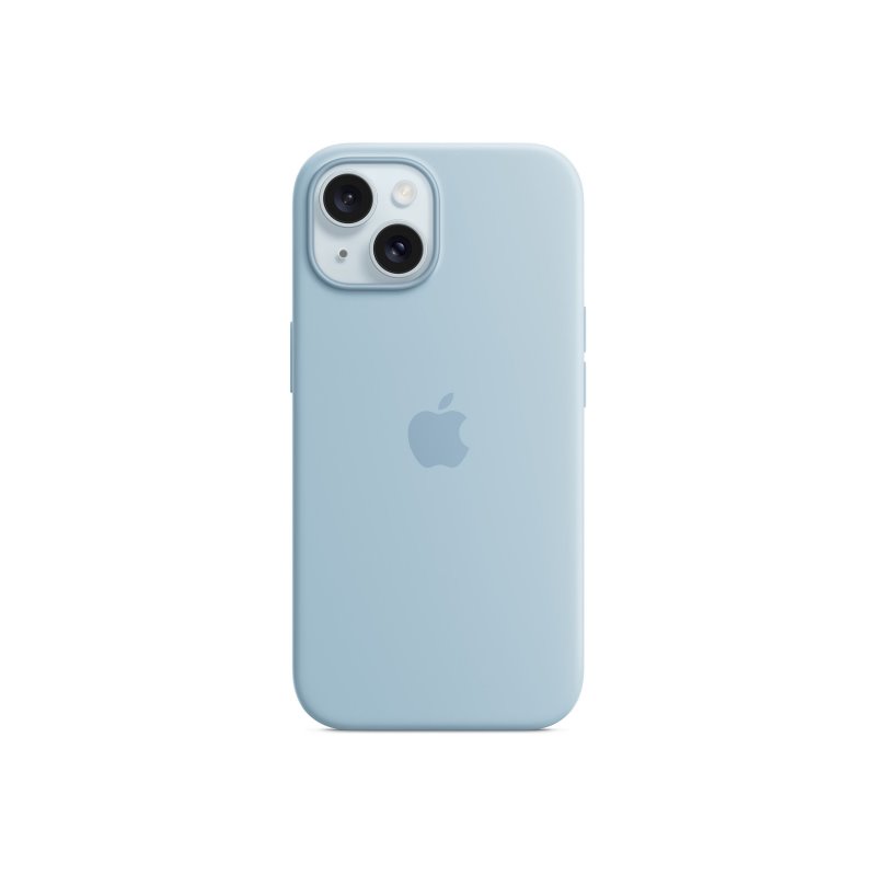 Apple iPhone 15 Silicone Case MagSafe Blue MWND3ZM/A fra buy2say.com! Anbefalede produkter | Elektronik online butik