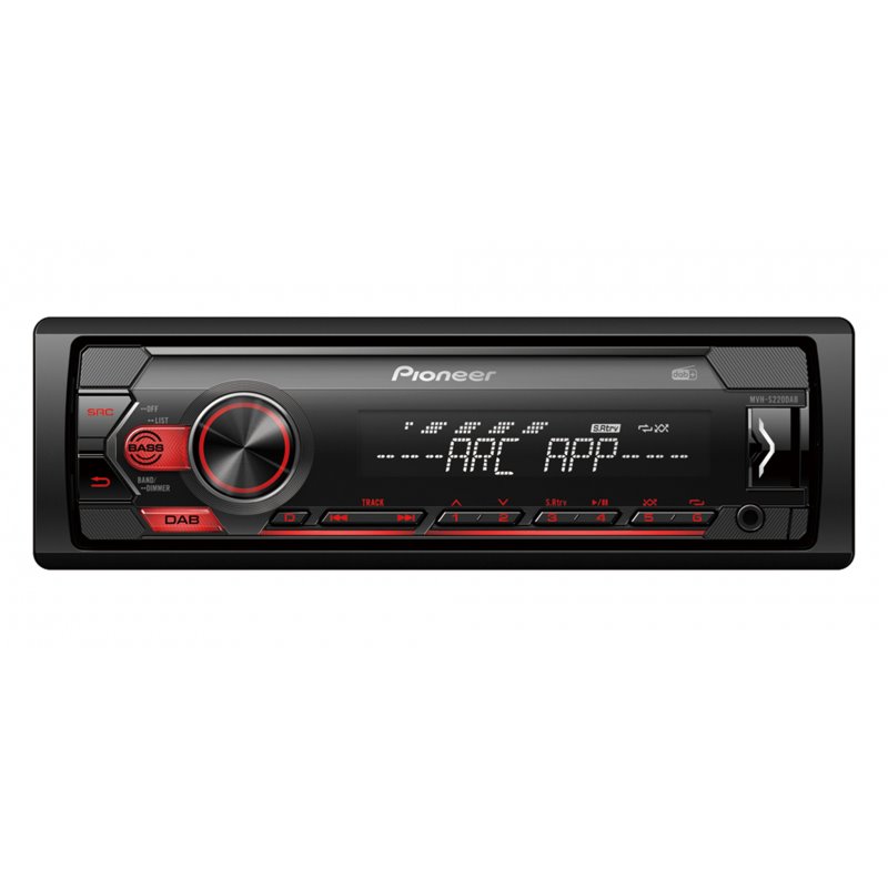 Pioneer Car Radio MVH-S220DAB black от buy2say.com!  Препоръчани продукти | Онлайн магазин за електроника