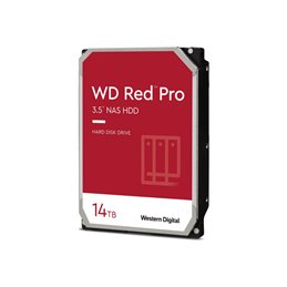 WD Red Pro 3.5 HDD 14TB SATA3 7200 512MB WD142KFGX från buy2say.com! Anbefalede produkter | Elektronik online butik