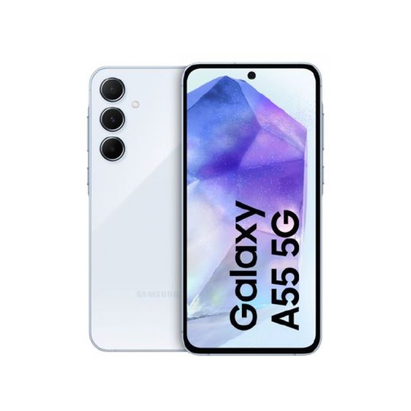 Samsung Galaxy A55 5G 128GB  Awesome Ice Blue SM-A556BLBAEUE from buy2say.com! Buy and say your opinion! Recommend the product!