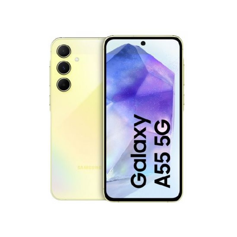 Samsung Galaxy A55 5G 128GB Awesome Lemon SM-A556BZYAEUE от buy2say.com!  Препоръчани продукти | Онлайн магазин за електроника
