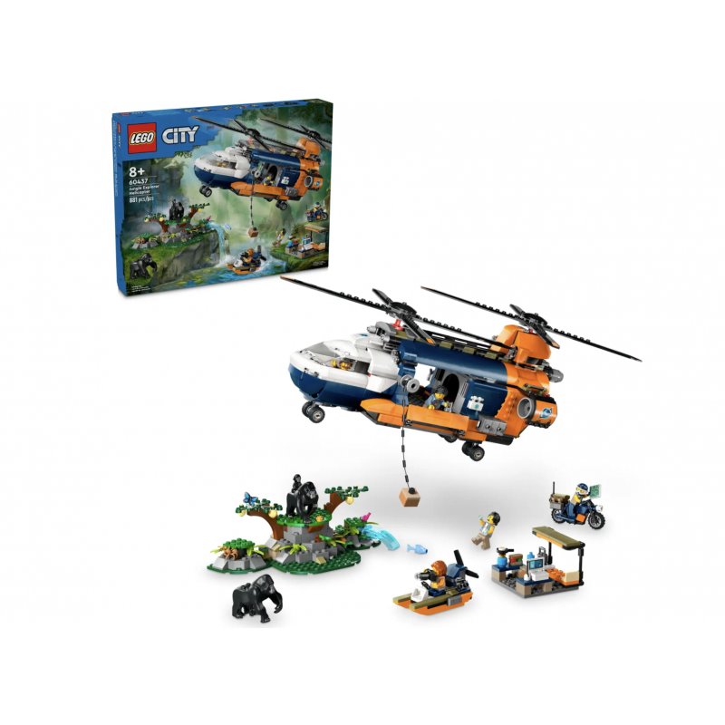 LEGO City - Jungle Explorer Helicopter (60437) от buy2say.com! Препоръчани продукти | Онлайн магазин за електроника LEGO City - Jungle Explorer Helicopter (60437) от buy2say.com! Препоръчани продукти | Онлайн магазин за електроника
