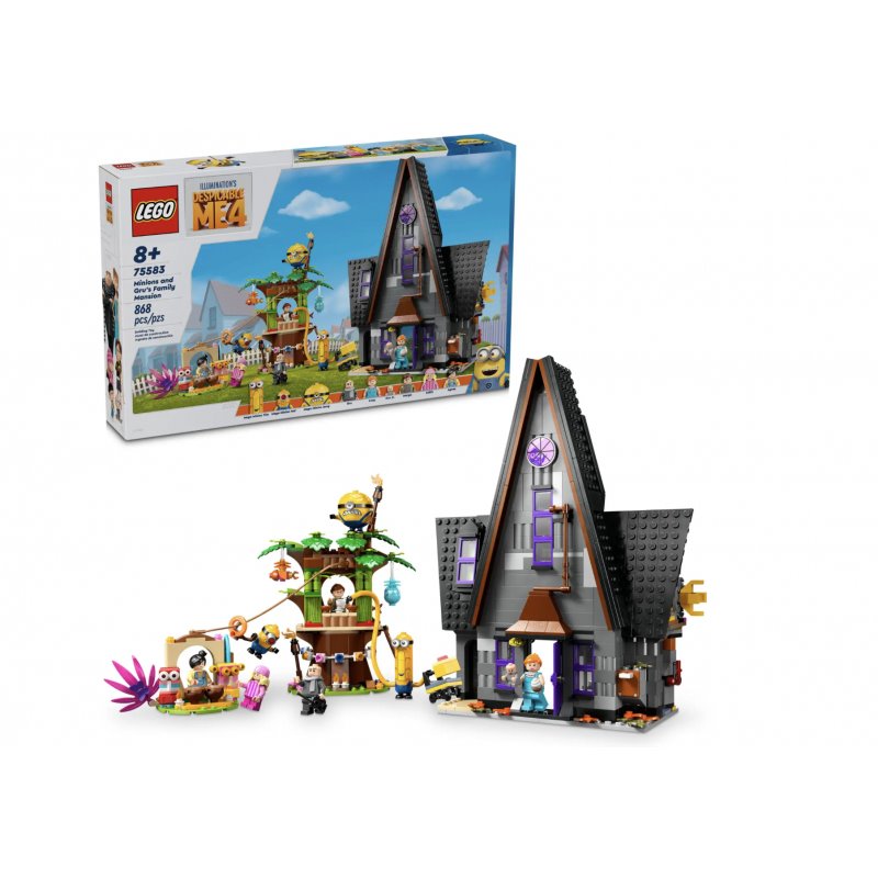 LEGO Minions - Minions & Gru\'s Family Mansion (75583) from buy2say.com! Buy and say your opinion! Recommend the product!
