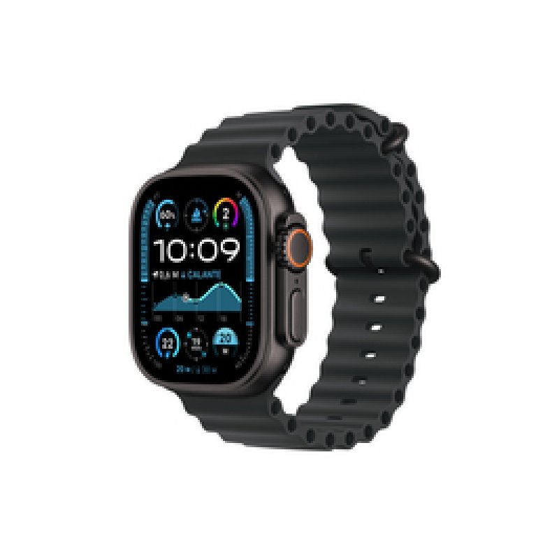 Apple Watch Ultra 2 49mm GPS+Cellular Black Titanium - Ocean Band MX4P3FD/A от buy2say.com!  Препоръчани продукти | Онлайн магаз