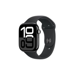 Apple Watch Series 10 GPS+Cell. 46mm Jet Black Alu. S/M Black MWY33QF/A von buy2say.com! Empfohlene Produkte | Elektronik-Online