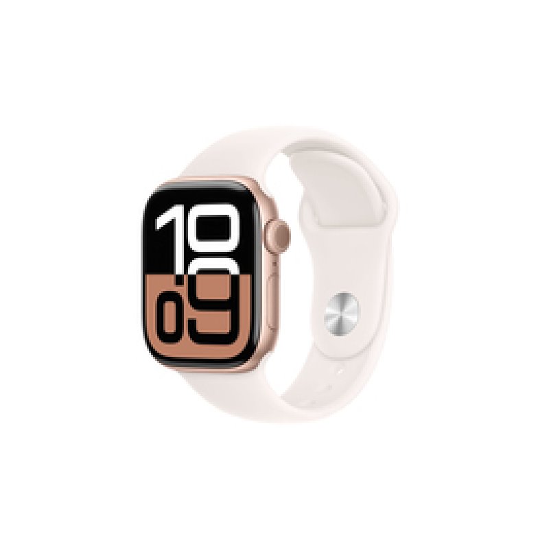 Apple Watch Series 10 42mm GPS Alu Rose Gold S/M Light Blush MWWH3QF/A от buy2say.com!  Препоръчани продукти | Онлайн магазин за