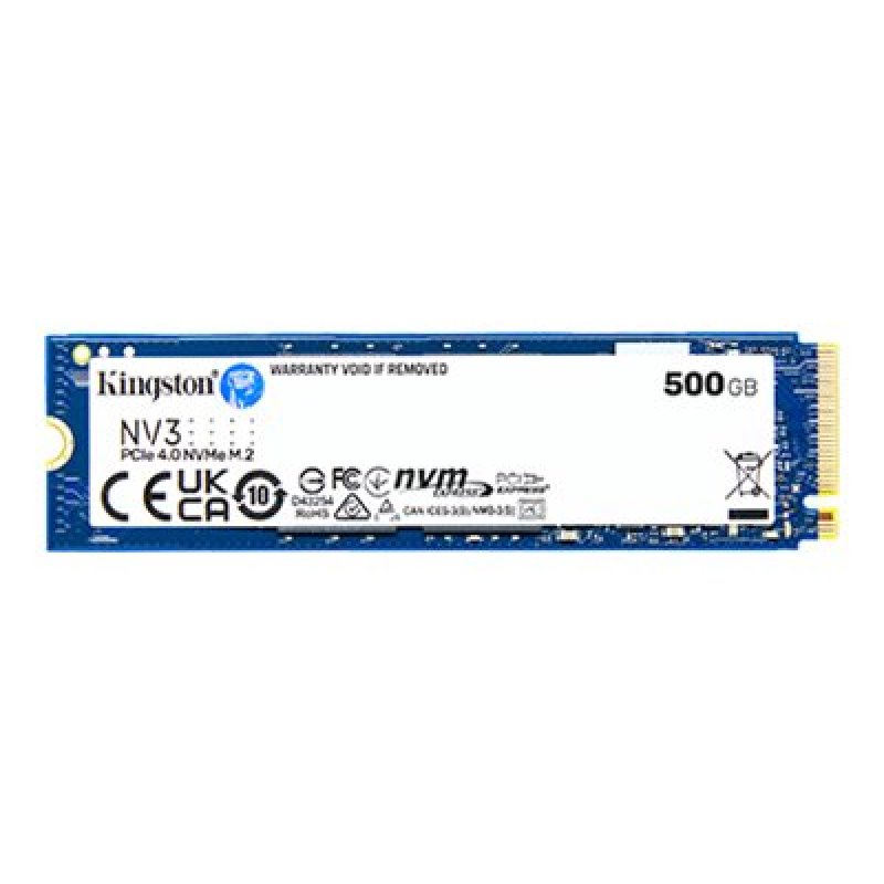 Kingston 500GB SSD NV3 M.2 2280 PCIe 4.0 SNV3S/500G from buy2say.com! Buy and say your opinion! Recommend the product! Kingston 500GB SSD NV3 M.2 2280 PCIe 4.0 SNV3S/500G from buy2say.com! Buy and say your opinion! Recommend the product!