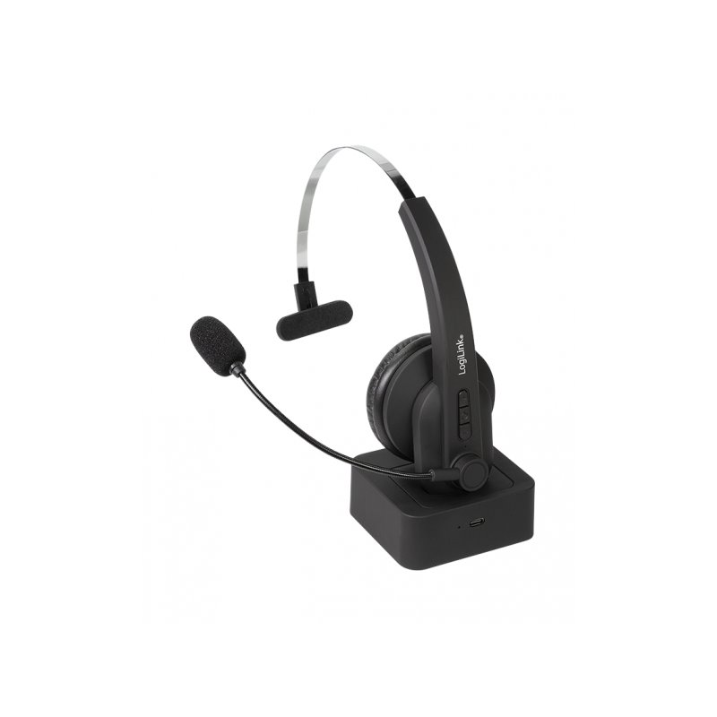 LogiLink BT 5.0 Mono Headset with Charging Station Microphone Black BT0059 от buy2say.com! Препоръчани продукти | Онлайн магази LogiLink BT 5.0 Mono Headset with Charging Station Microphone Black BT0059 от buy2say.com! Препоръчани продукти | Онлайн магази