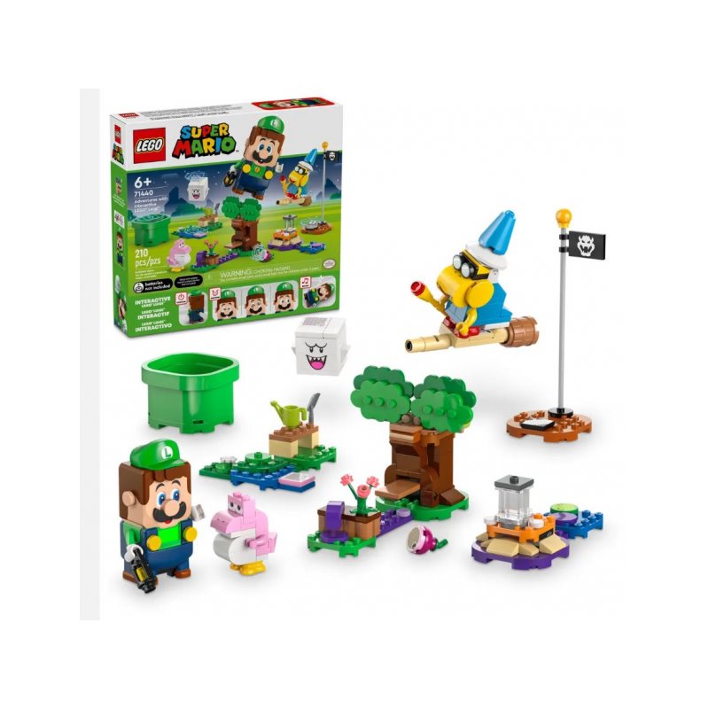 Lego Super Mario adventures with the interactive Lego Luigi 71440 from buy2say.com! Buy and say your opinion! Recommend the prod