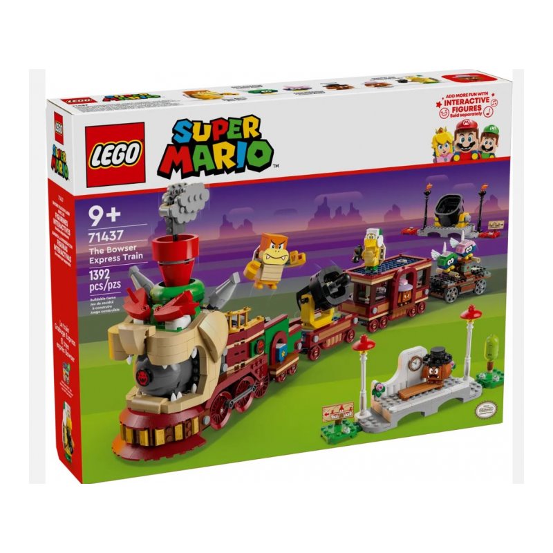 Lego Super Mario The Bowser Express Train 71437 от buy2say.com! Препоръчани продукти | Онлайн магазин за електроника Lego Super Mario The Bowser Express Train 71437 от buy2say.com! Препоръчани продукти | Онлайн магазин за електроника