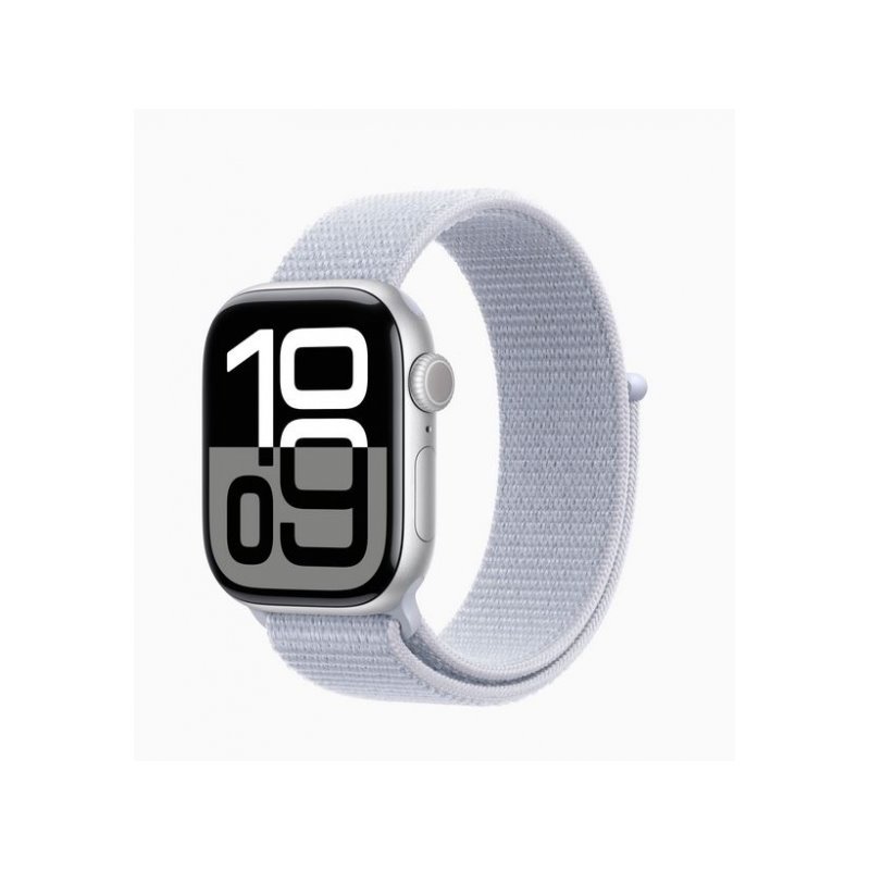 Apple Watch S10 AluSilver 42mm GPS+Cell Sports Blue Cloud (MWX53QF/A) от buy2say.com! Препоръчани продукти | Онлайн магазин за Apple Watch S10 AluSilver 42mm GPS+Cell Sports Blue Cloud (MWX53QF/A) от buy2say.com! Препоръчани продукти | Онлайн магазин за