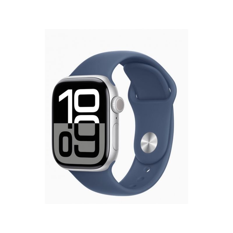 Apple Watch S10 Alu Silver 42 mm GPS+Cell Sports Denim (MWX43QF/A) from buy2say.com! Buy and say your opinion! Recommend the pro