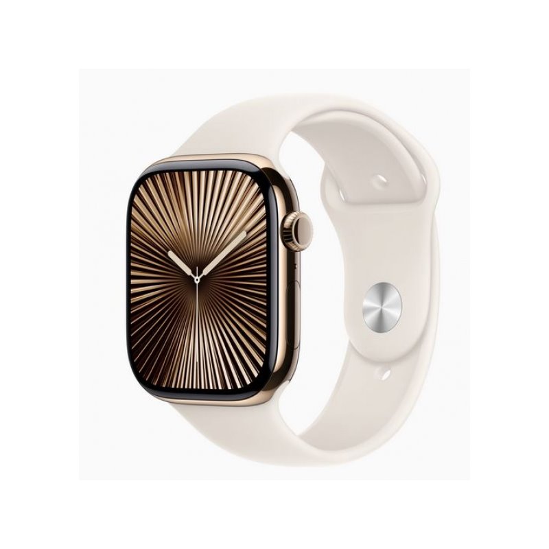 Apple Watch S10 Titan Gold 46mm GPS+Cell Sports Starlight (MWYX3QF/A) from buy2say.com! Buy and say your opinion! Recommend the Apple Watch S10 Titan Gold 46mm GPS+Cell Sports Starlight (MWYX3QF/A) from buy2say.com! Buy and say your opinion! Recommend the