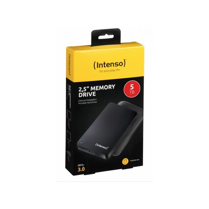Intenso 2.5 inch Memory Drive 5 TB External Hard Drive (6023513) от buy2say.com! Препоръчани продукти | Онлайн магазин за елект Intenso 2.5 inch Memory Drive 5 TB External Hard Drive (6023513) от buy2say.com! Препоръчани продукти | Онлайн магазин за елект