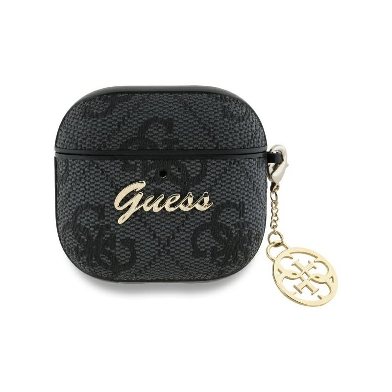 Guess AirPods 4 cover black 4G Charm Collection Guess AirPods 4 cover black 4G Charm Collection