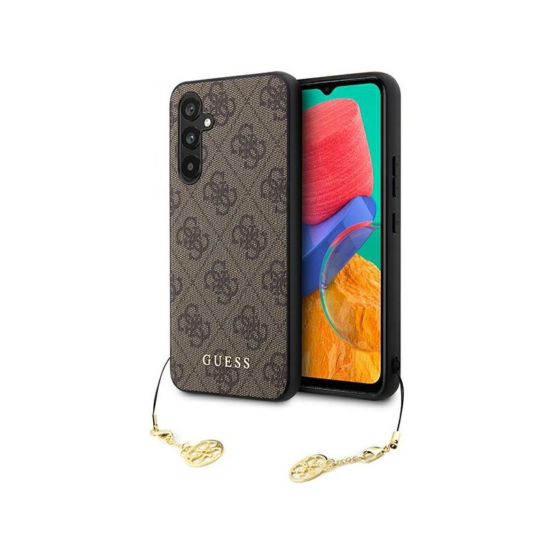 Guess Samsung Galaxy A54 A546 brown hardcase 4G Charms Collection Guess Samsung Galaxy A54 A546 brown hardcase 4G Charms Collection