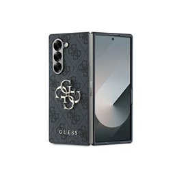 Guess Samsung Galaxy Z Fold6 F956 black Leather 4G Metal Logo